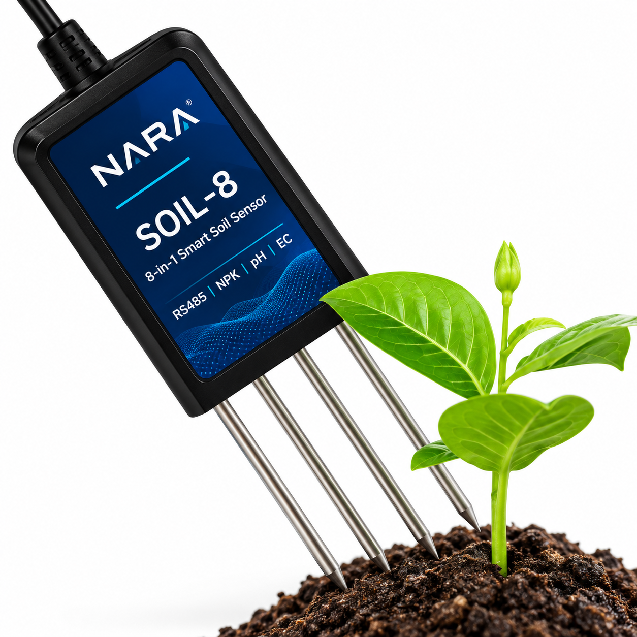 8-in-1 Smart Soil Sensor — RS485