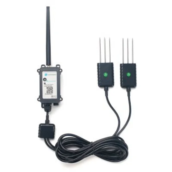 Dual-Probe Soil Moisture, Temperature & EC Sensor – Global NB-IoT