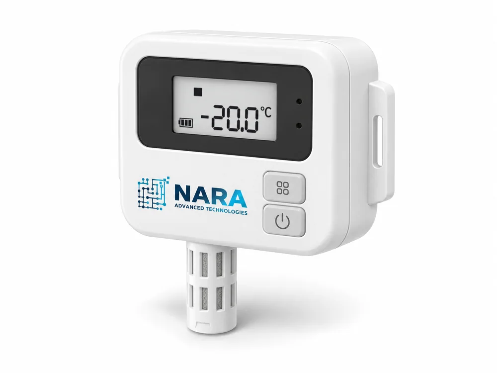LoRaWAN Temperature & Humidity Sensor with LCD