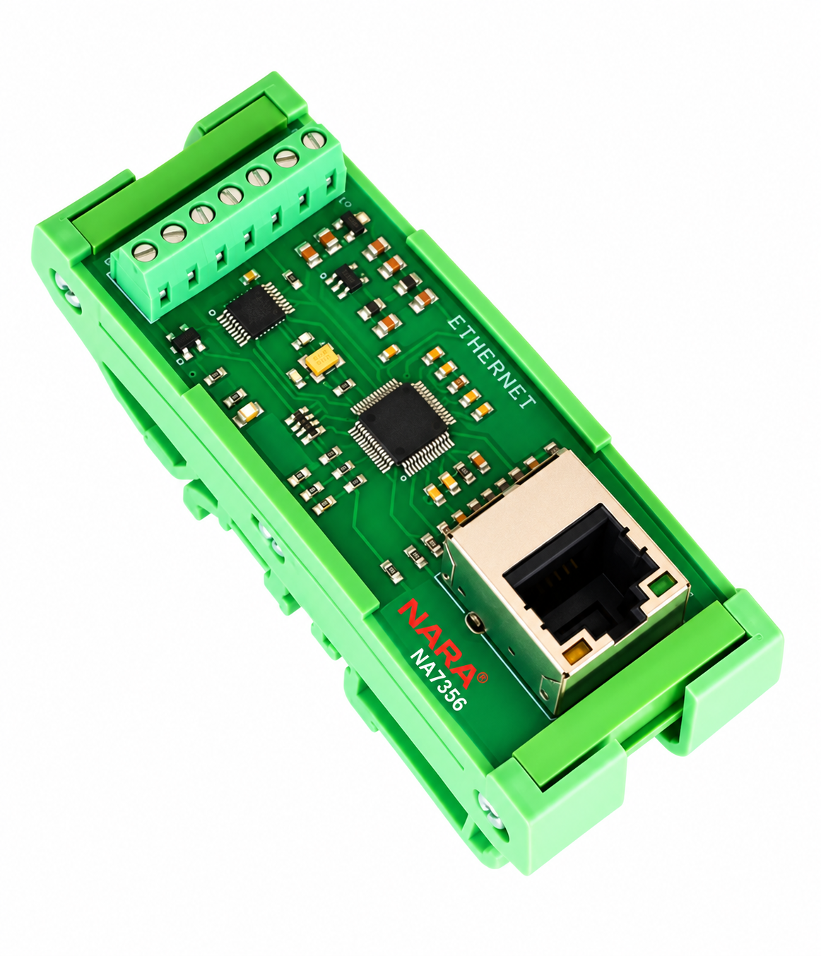 NARA W5500 DIN-Rail Ethernet Shield