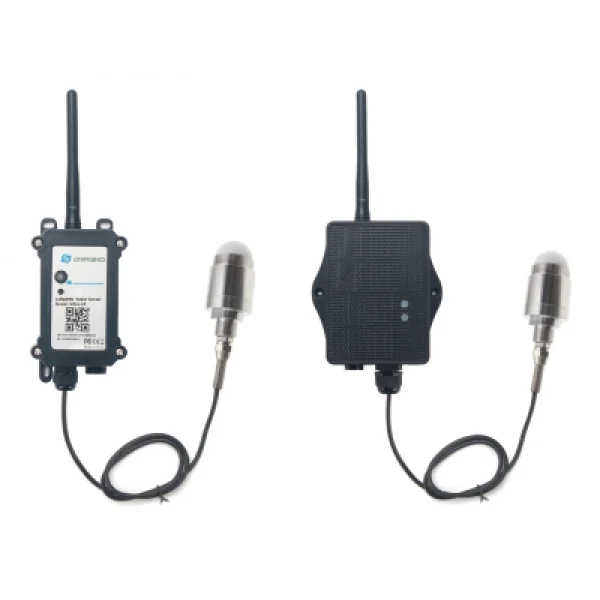 80 GHz Radar Distance Sensor (up to 25 m) – Global NB-IoT, Battery or Solar