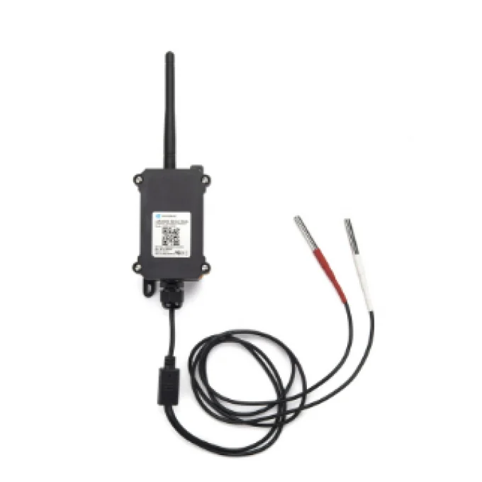 Dual-Probe Waterproof LoRaWAN Temperature Sensor