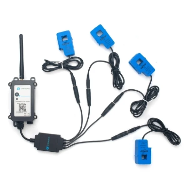 4-Channel LoRaWAN Current Sensor Converter for Machine Monitoring