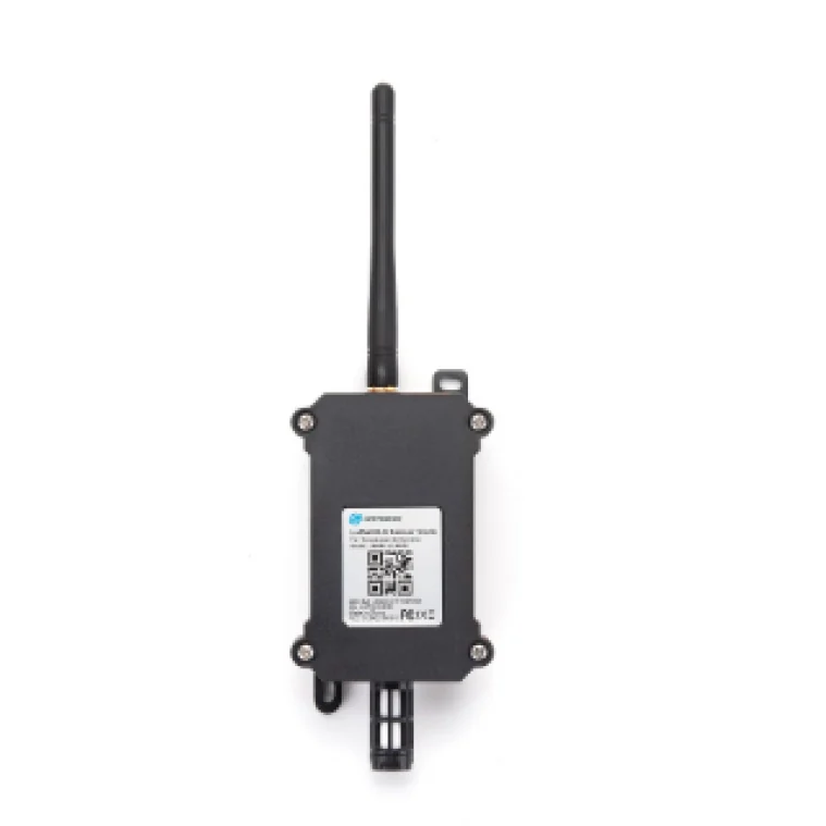 Outdoor Waterproof LoRaWAN T&H Sensor with Temperature Alarm